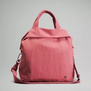 Lululemon 19L on my level bag in cherry tint